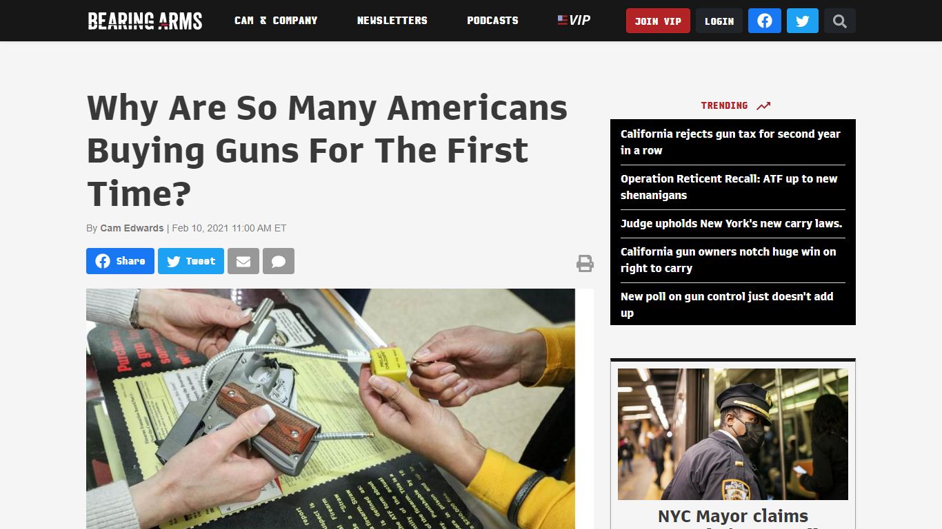 Why Are So Many Americans Buying Guns For The First Time?